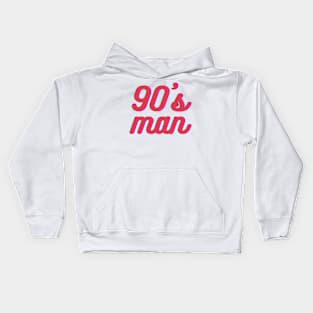 90's man Kids Hoodie